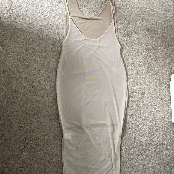 Workhall Cream Dress Size Small - Picture 3 of 7